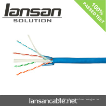 Lansan 4 pair utp fluke lan cat6 cable 305 meter 23awg BC good quality and factory price